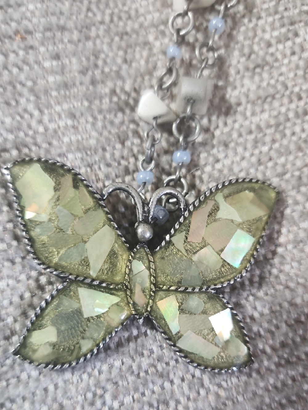 2  Butterfly Pendant Necklaces - Women's Jewelry Set/ Bundle - Picture 11 of 15
